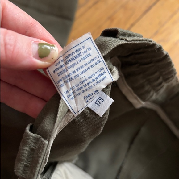 Vintage Tilley Endurables khaki green high waist straight leg pants trousers - Picture 4 of 5